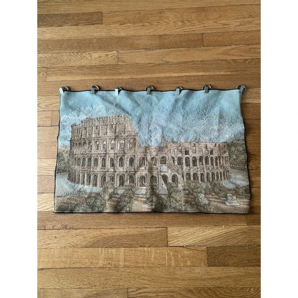 Vintage Rome Coliseum Tapestry 25